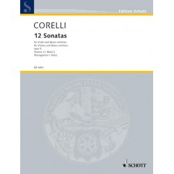 corelli sonates pour violon opus 5 partition