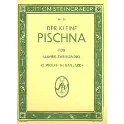 PARTITION PIANO LE PETIT PISCHNA ST25 LE KIOSQUE A MUSIQUE