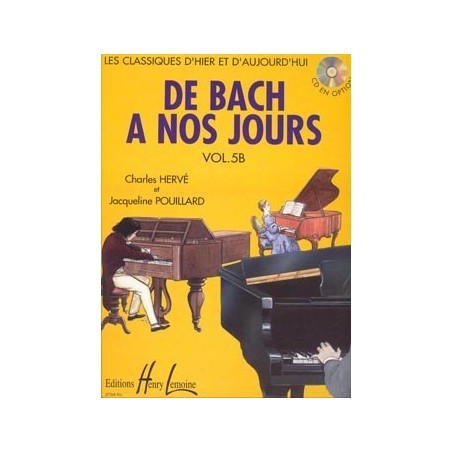 Partition De Bach à nos jours volume 5B