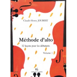 claude henry joubert methode d'alto