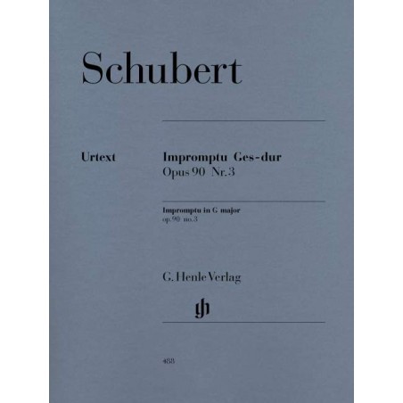 schubert impromptu n°3 partition