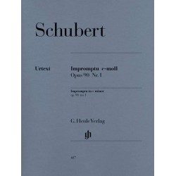 Partition Schubert Impromptu Opus 90 n°1