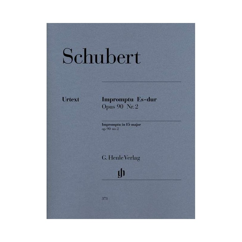 Schubert impromptu n°2 partition