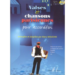 MANU MAUGAIN VALSES ET CHANSONS PARISIENNES HL27684