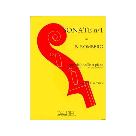ROMBERG SONATE VIOLONCELLE OPUS 43 N°1 GD1204