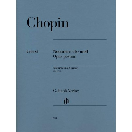 PARTITION CHOPIN NOCTURNE N°20 HN781 LE KIOSQUE A MUSIQUE