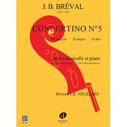 Bréval concertino n°5 partition