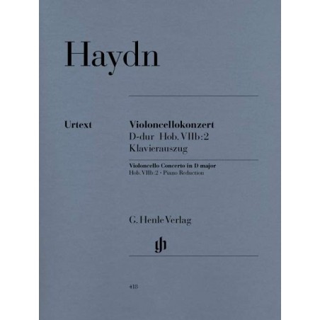 Partition violoncelle Haydn Concerto Ré Majeur HN418 Le kiosque à musique Avignon