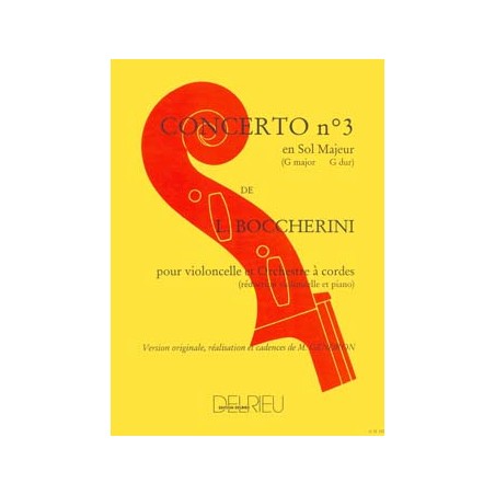 boccherini concerto sol majeur partition violoncelle