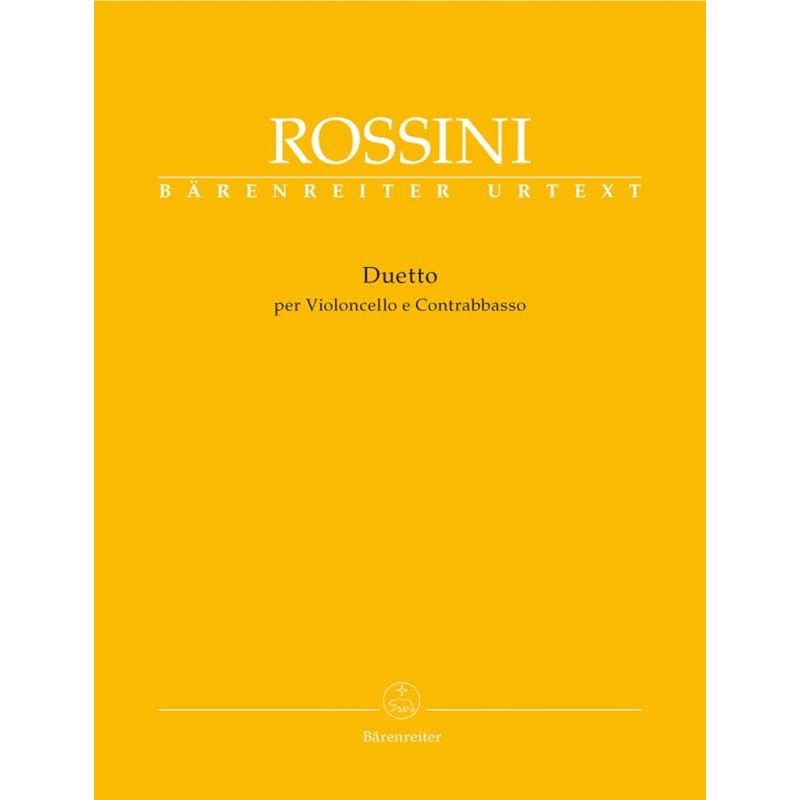 rossini duetto partition