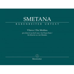 SMETANA DIE MOLDAU PIANO 4 MAINS BA9549