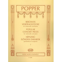 DAVID POPPER POPULAR CONCERT PIECES VIOLONCELLE EMB12943