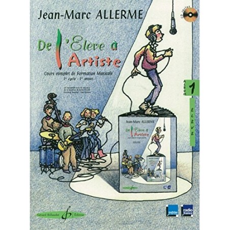 ALLERME DE L'ELEVE A L'ARTISTE VOLUME 1 G7612B