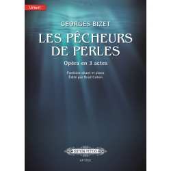 Partition de l'opéra LES PECHEURS DE PERLES