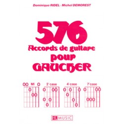 MICHEL DEMOREST 576 ACCORDS DE GUITARE POUR GAUCHER