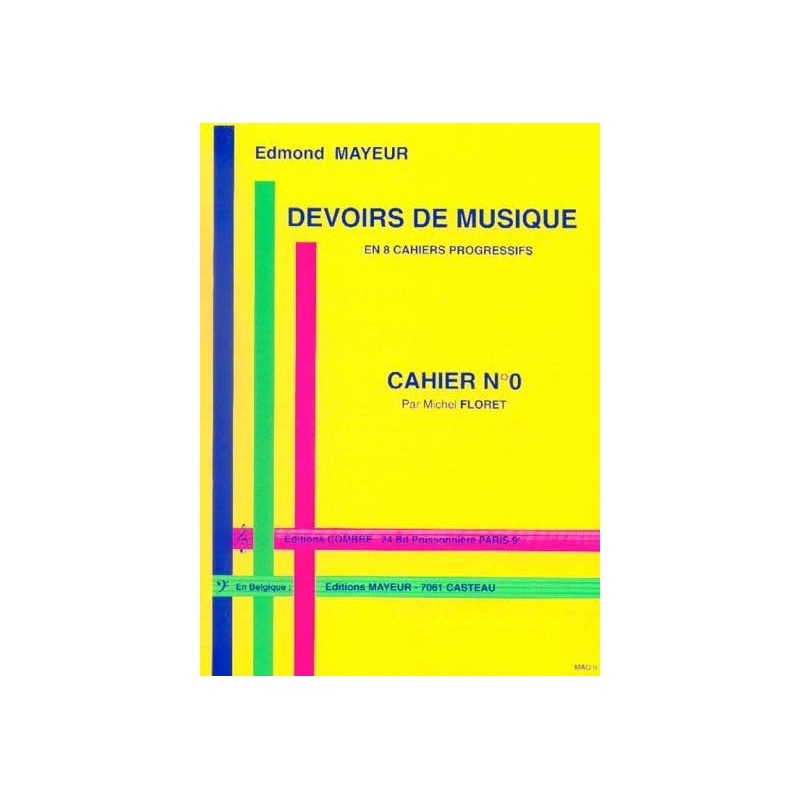 Edmond Mayeur devoirs de musique Edmond Mayeur devoirs de musique