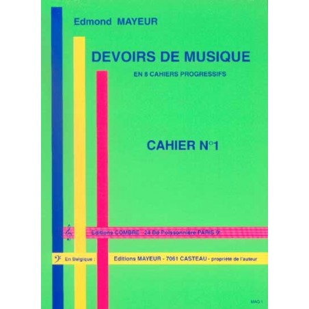 Edmond mayeur devoirs de musique
