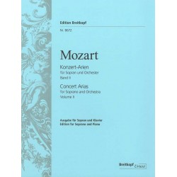 MOZART AIRS DE CONCERT SOPRANO EB8672