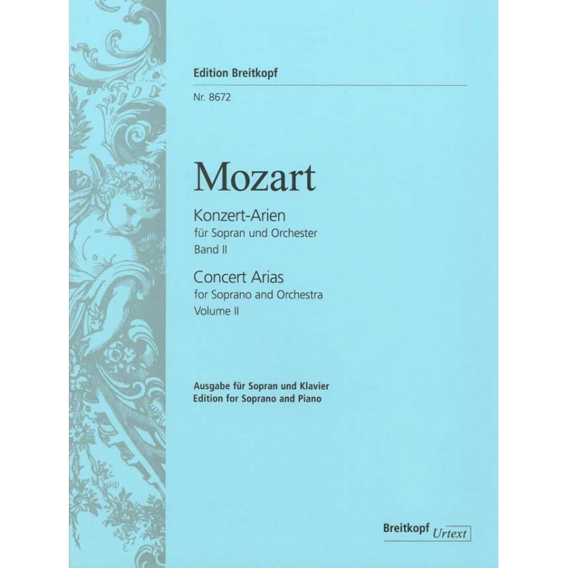 MOZART AIRS DE CONCERT SOPRANO EB8672