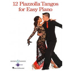 Piazzolla 12 tangos partition piano facile