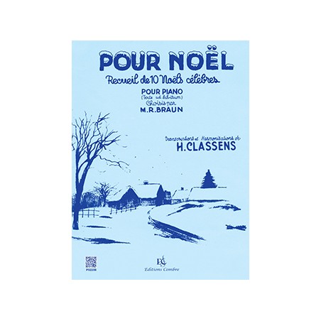 HENRI CLASSENS POUR NOEL PARTITION PIANO P02208