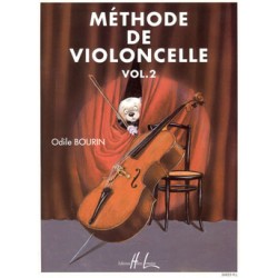 ODILE BOURIN METHODE DE VIOLONCELLE VOLUME 2 AVIGNON LE KIOSQUE A MUSIQUE
