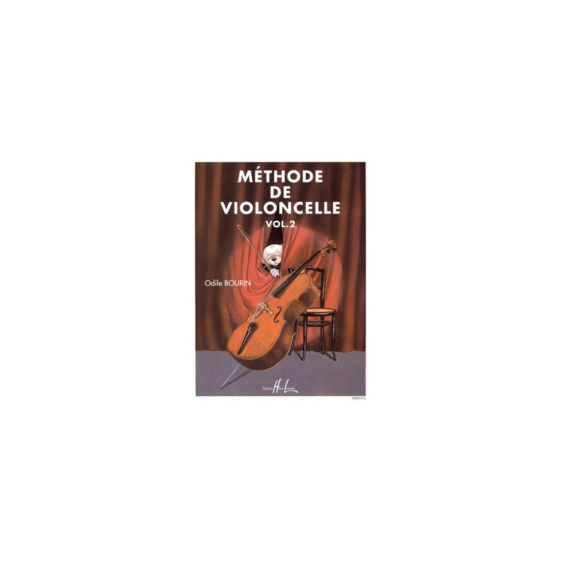 ODILE BOURIN METHODE DE VIOLONCELLE VOLUME 2 AVIGNON LE KIOSQUE A MUSIQUE