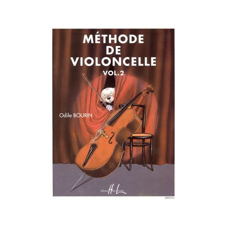 ODILE BOURIN METHODE DE VIOLONCELLE VOLUME 2 AVIGNON LE KIOSQUE A MUSIQUE
