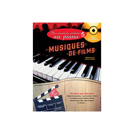 Mes premières mélodies au piano : musiques de films