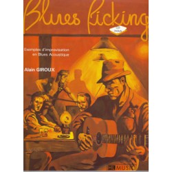 Alain Giroux le blues picking partition