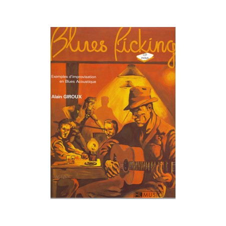 Alain Giroux le blues picking partition