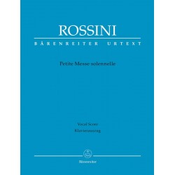Rossini petite messe solennelle partition chant