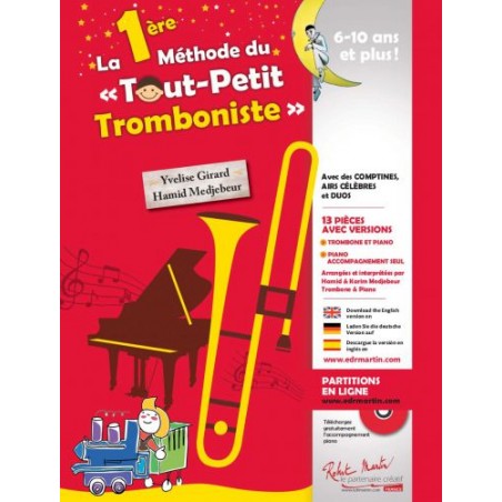 Première méthode du tout petit tromboniste Avignon