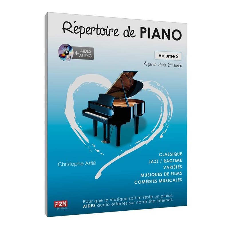 REPERTOIRE DE PIANO VOLUME 2 AVIGNON