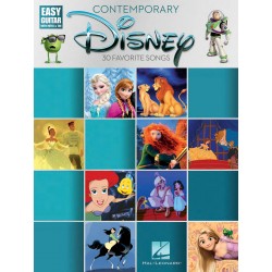 PARTITION CONTEMPORARY DISNEY GUITARE HL00196954