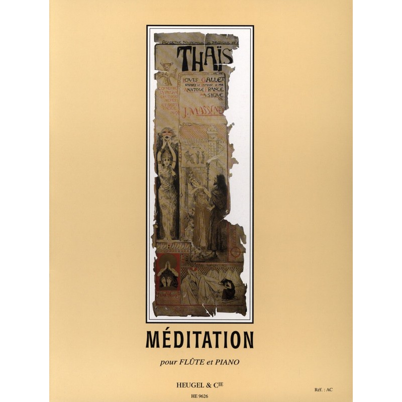 PARTITION MEDITATION DE THAIS FLUTE AVIGNON