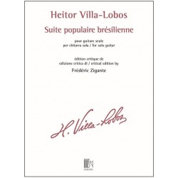 Villa Lobos Suite populaire Brésilienne Partition guitare DF16585 Le kiosque à musique Avignon