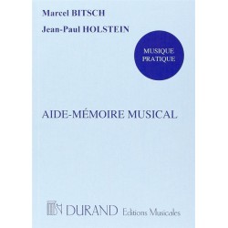 Aide mémoire musical de Bitsch