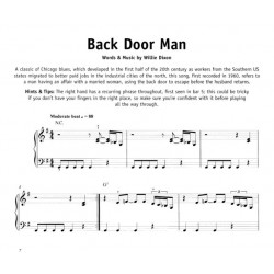 Really easy piano blues partition piano