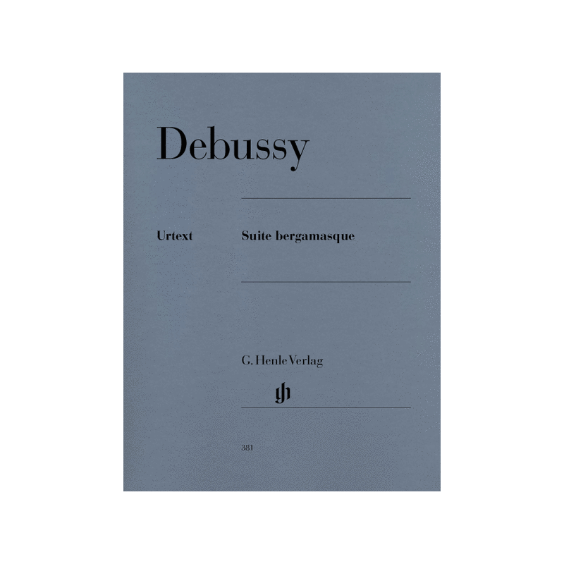 PARTITION DEBUSSY SUITE BERGAMASQUE HN381 AVIGNON