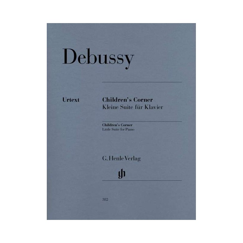 Debussy Children's corner - Partition piano