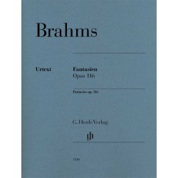 PARTITION PIANO BRAHMS FANTAISIES HN1216 LE KIOSQUE A MUSIQUE AVIGNON