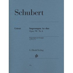 Schubert impromptu n°4 partition