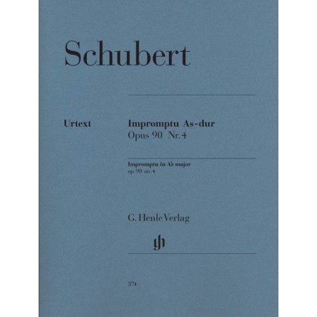 Schubert impromptu n°4 partition