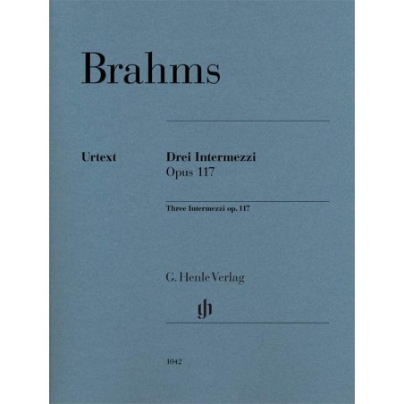 PARTITION PIANO BRAHMS INTERMEZZI HN1042 LE KIOSQUE A MUSIQUE AVIGNON