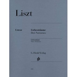 PARTITION PIANO FRANZ LISZT REVE D'AMOUR HN634 LE KIOSQUE A MUSIQUE