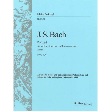 bach concerto n°1 partition violon