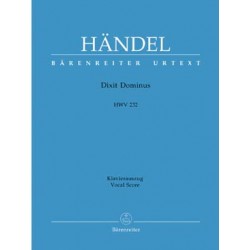 Haendel dixit dominus partition