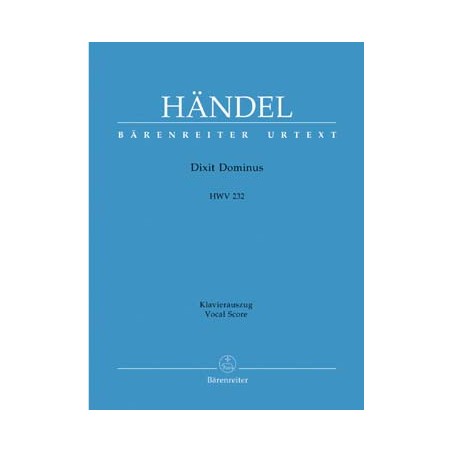 Haendel dixit dominus partition