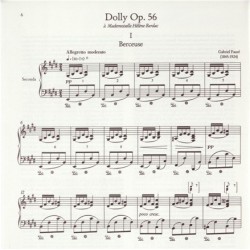 Gabriel Fauré Dolly partition piano 4 mains